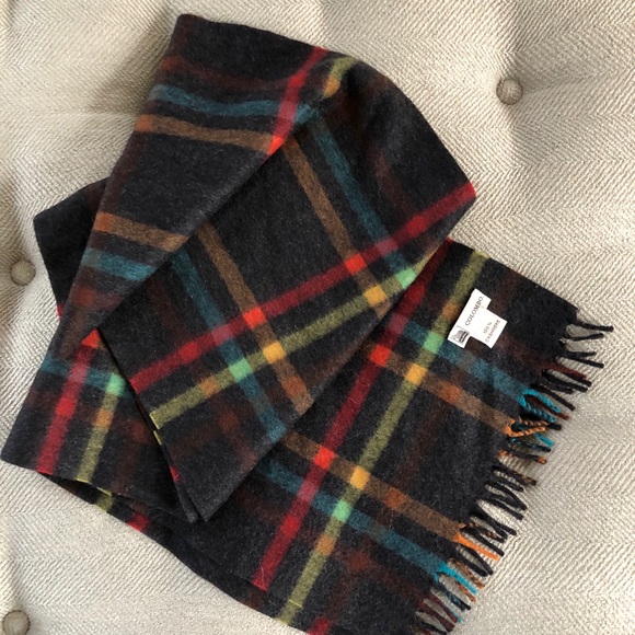 columbo Accessories - Columbo Cashmere Sustainably Made Scarf Plaid